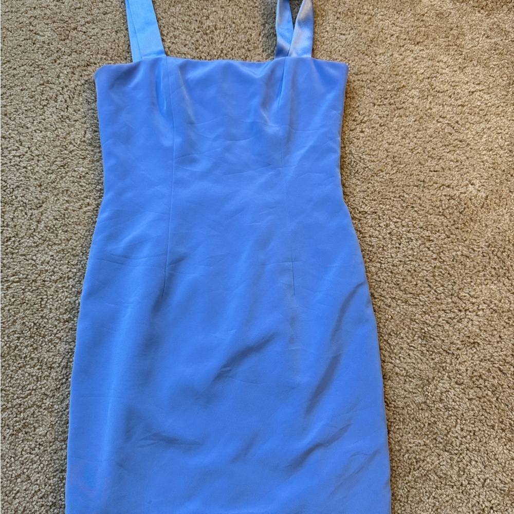 Niteline Sky Blue Mini Dress